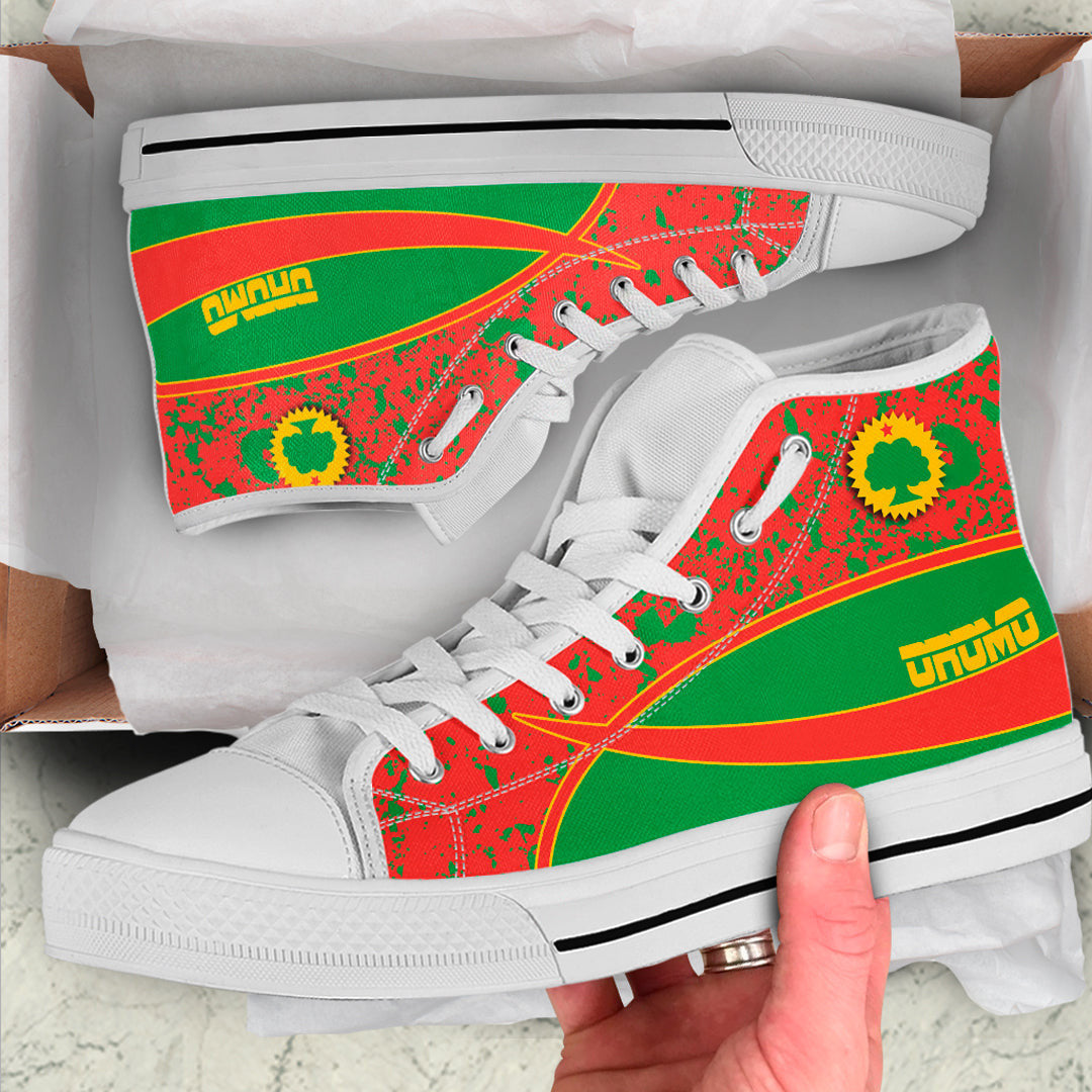 Clothing Oromo Special Flag High Top Shoes