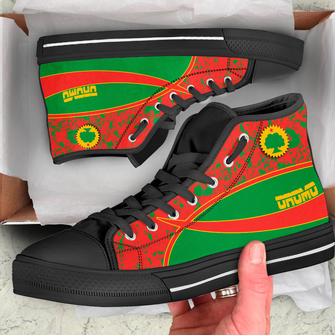 Clothing Oromo Special Flag High Top Shoes