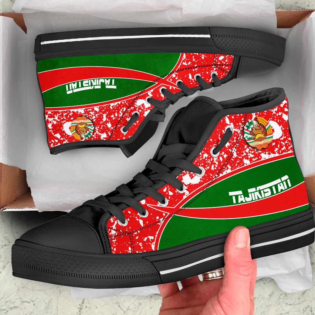 Clothing Tajikistan Special Flag High Top Shoes