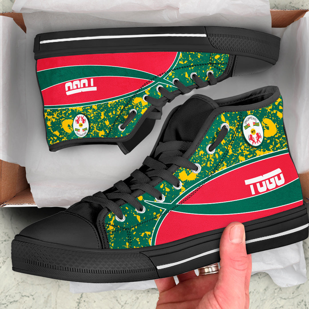 Clothing Togo Special Flag High Top Shoes