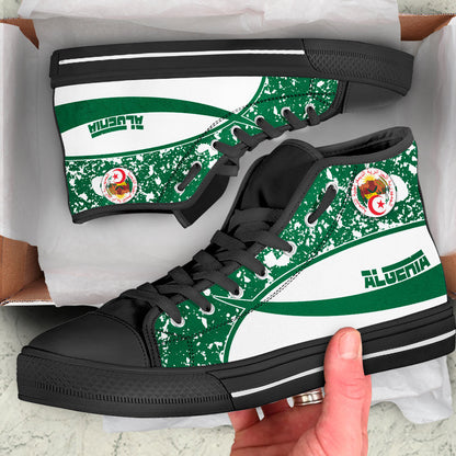 Clothing Algeria Special Flag High Top Shoes
