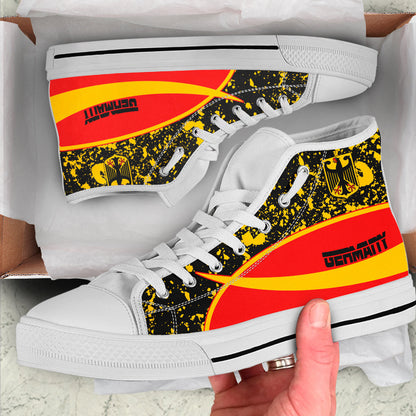 Clothing Germany Special Flag High Top Shoes