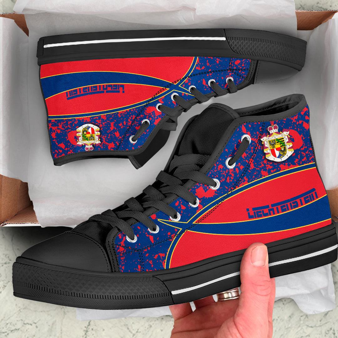 Clothing Liechtenstein Special Flag High Top Shoes