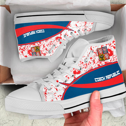 Clothing Czech Republic Special Flag High Top Shoes