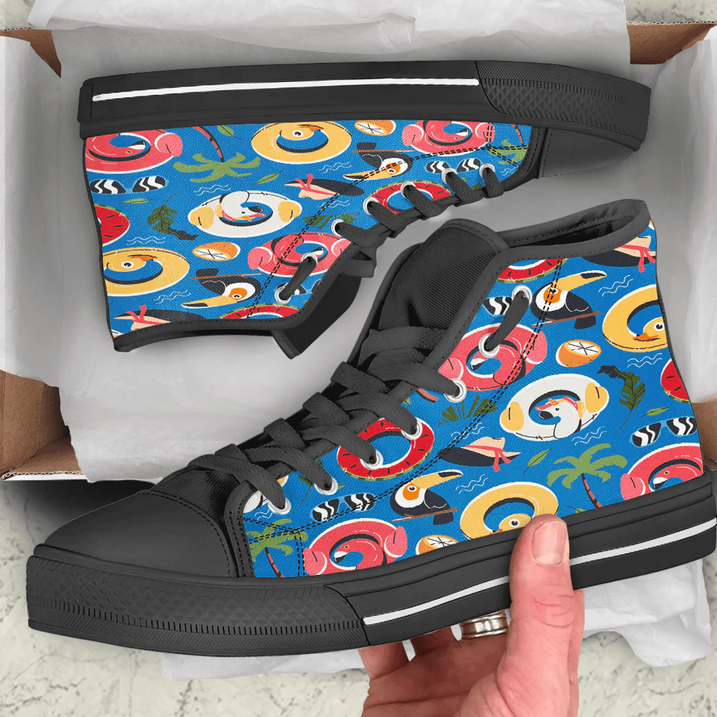 Shoes Summer Pattern Children'S Floats High Top Shoes