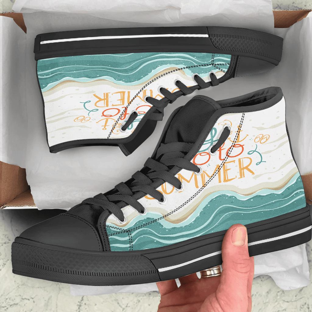 Shoes Say Hello To Summer! High Top Shoes