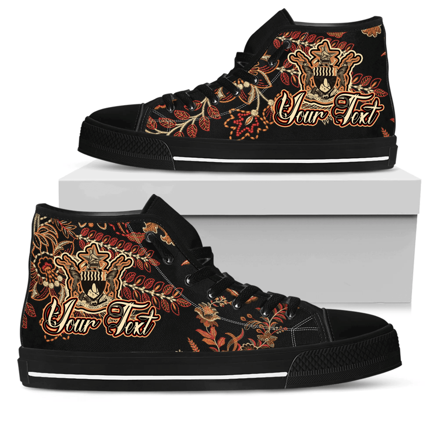 Africa Shoes Sudan High Top Shoes Traditional African Dashiki