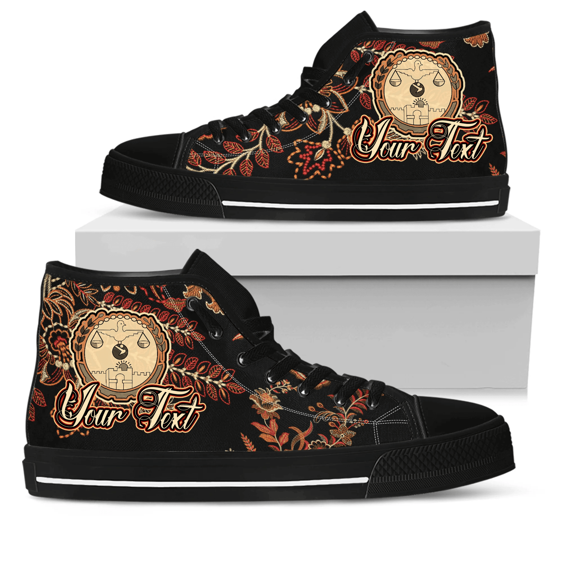 Africa Shoes Harari Ethiopia National Regional State High Top Shoes Traditional African Dashiki