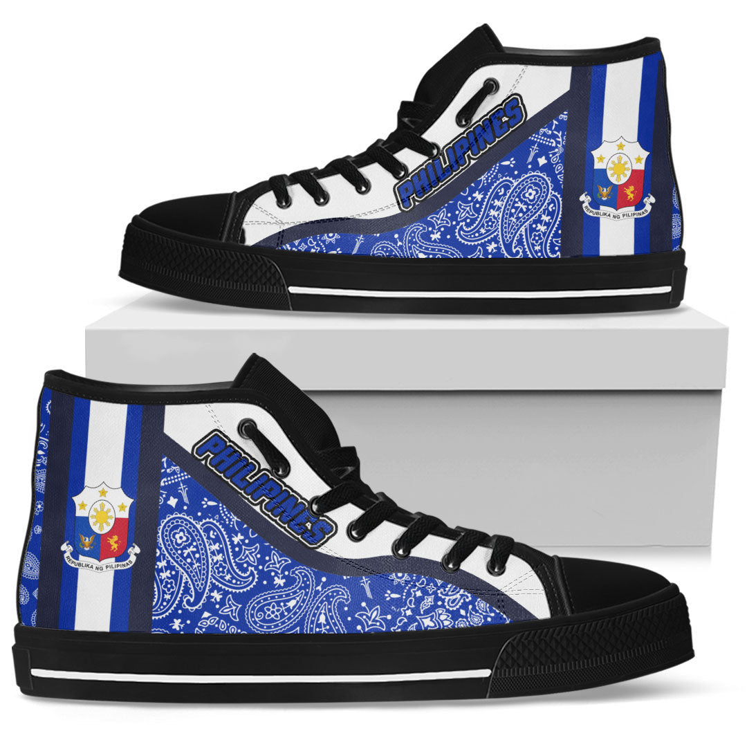 Shoes Philipines High Top Shoes Paisley Bandana Special Style