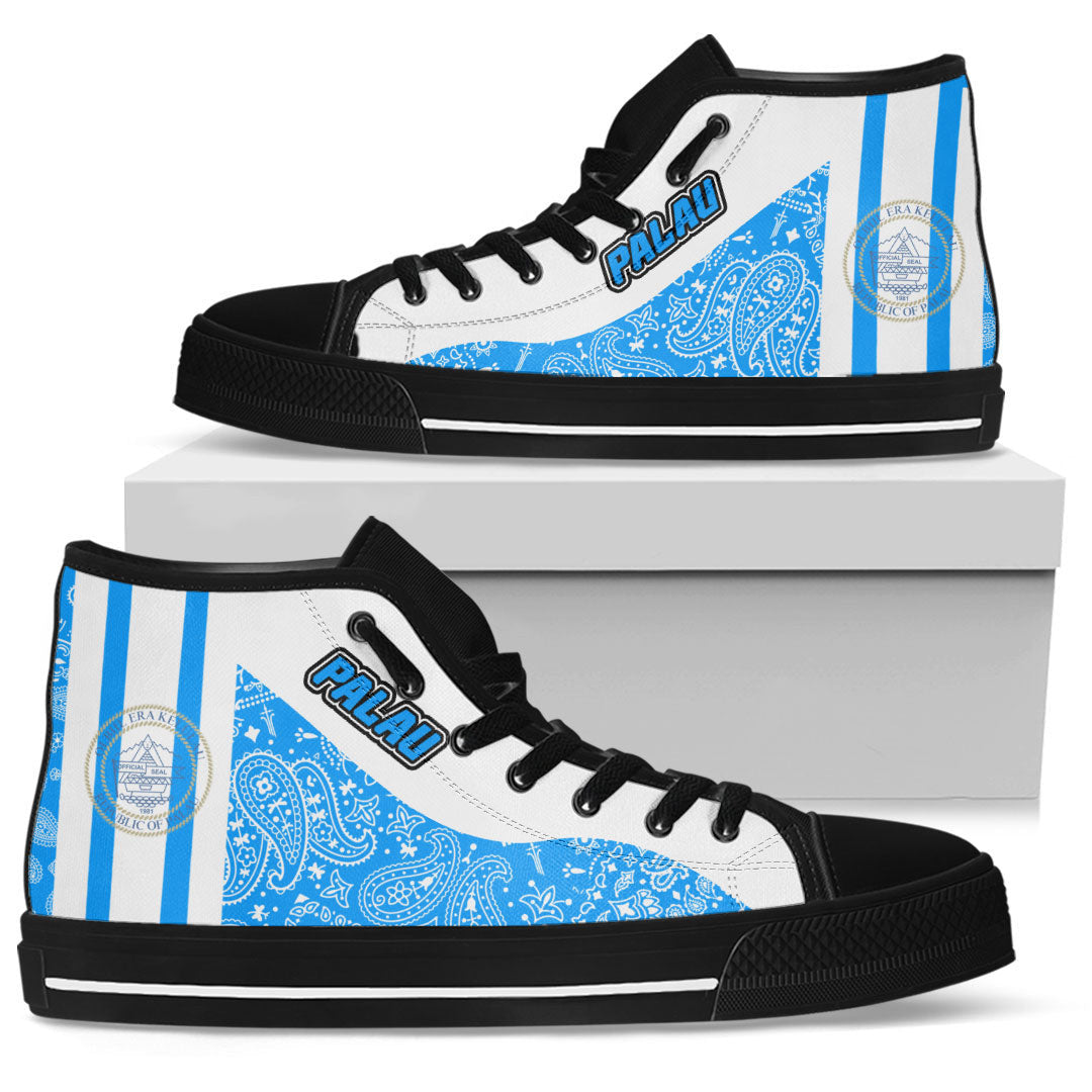 Shoes Palau High Top Shoes Paisley Bandana Special Style