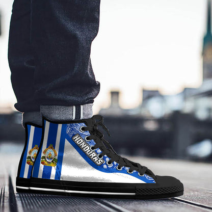 Shoes Honduras High Top Shoes Paisley Bandana Special Style