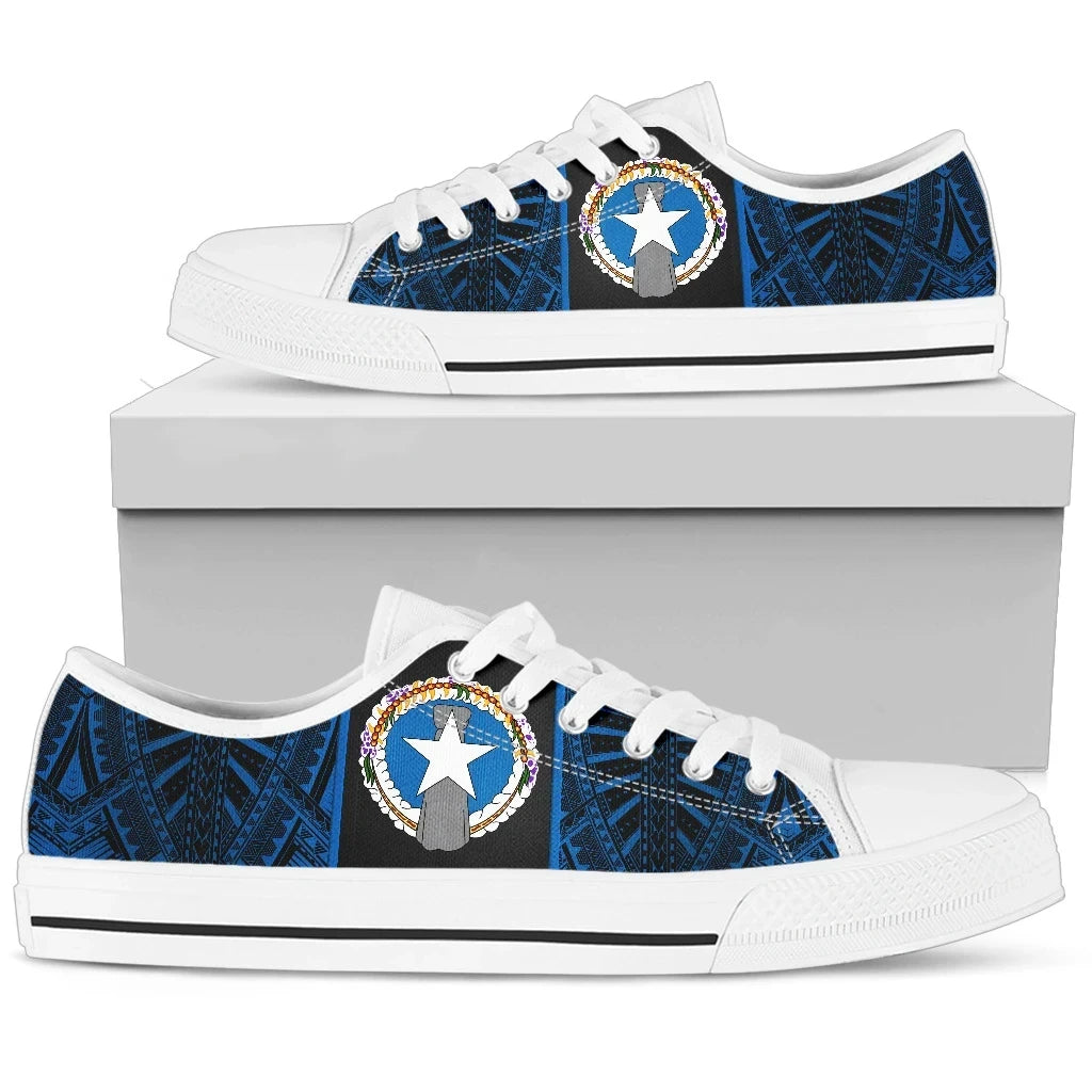 Northern Mariana Islands Low Top Shoes