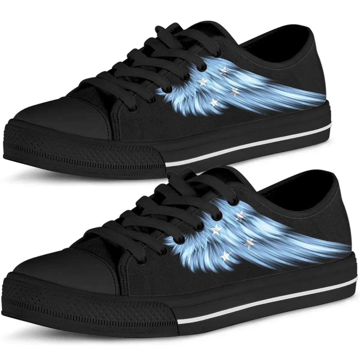 Federated States Of Micronesia Wing Low Top Shoes Women/Men