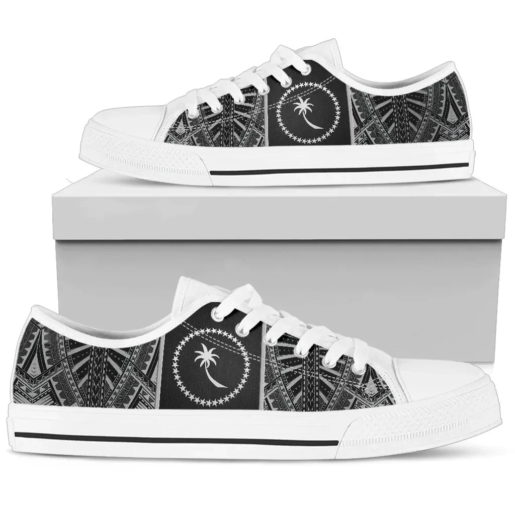 Chuuk Flag Low Top Shoes
