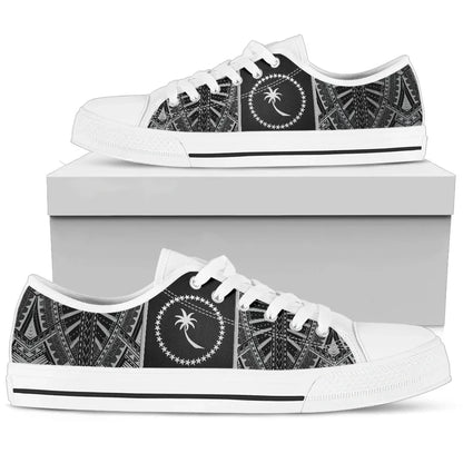 Chuuk Flag Low Top Shoes