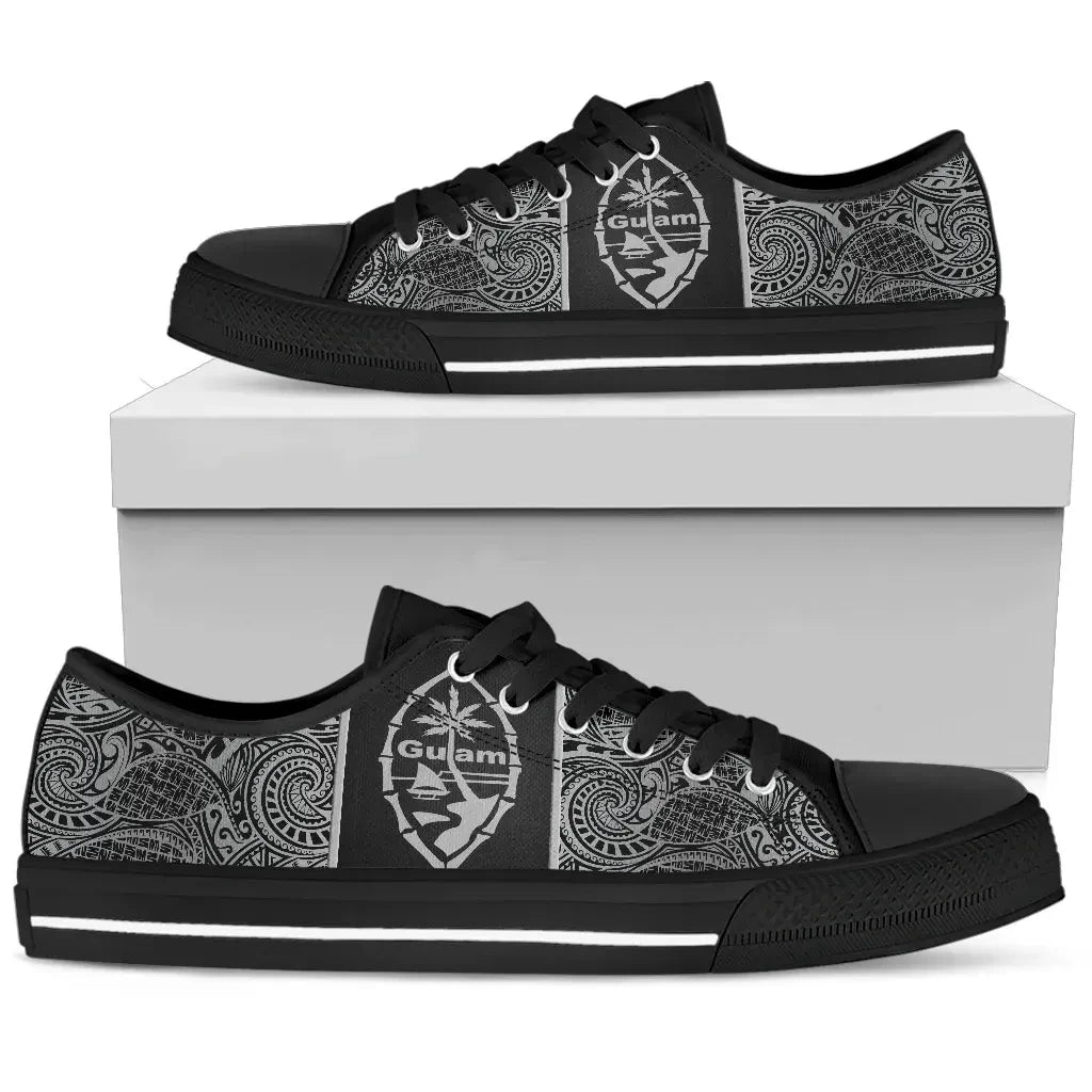 Guam Coat Of Arms Low Top Shoes