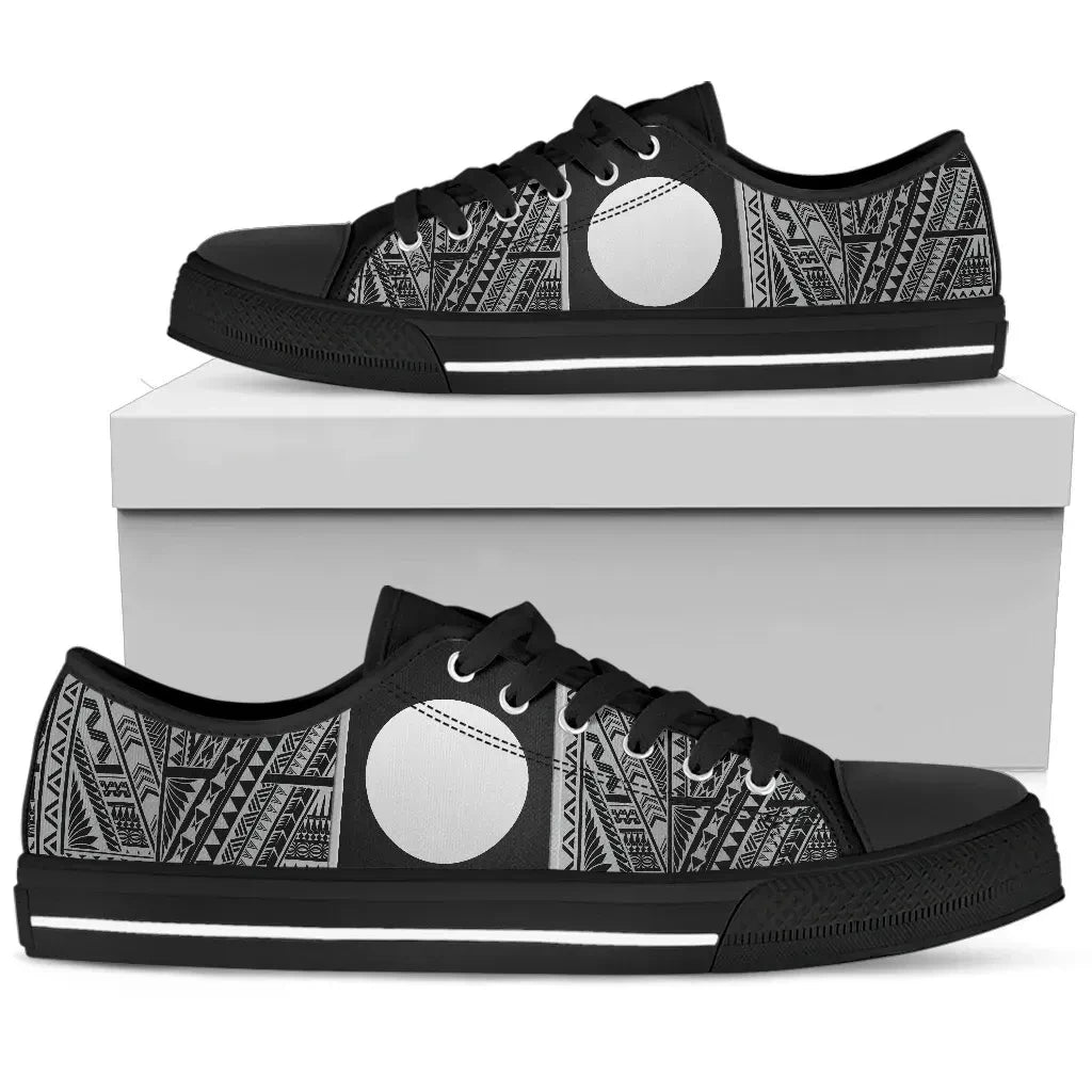 Palau Flag Low Top Shoes