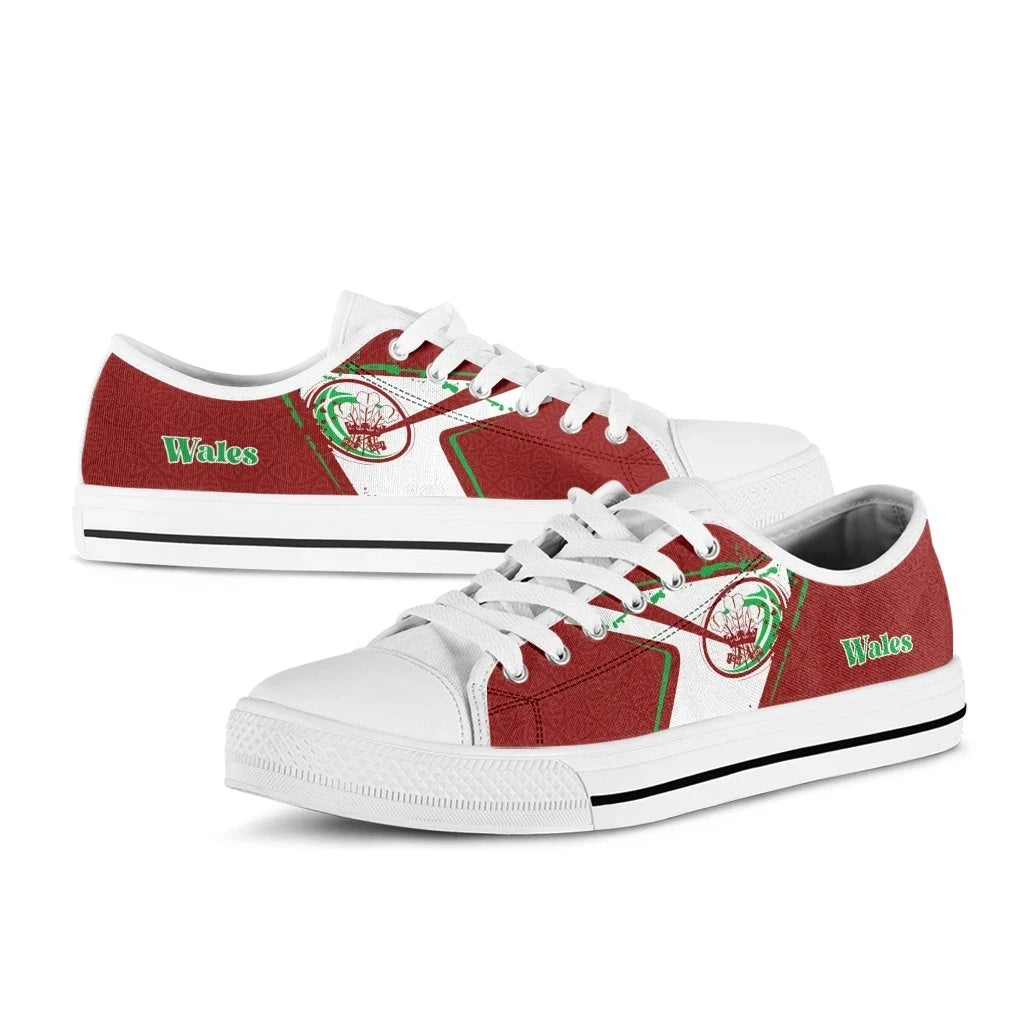 Wales Rugby Low Top Shoes Welsh Rugby