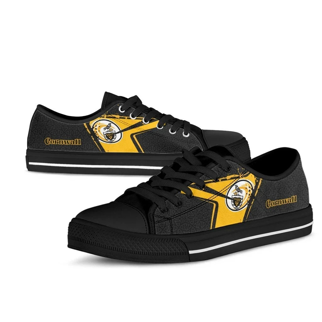 Cornwall Rugby Low Top Shoes Cornish Rugby