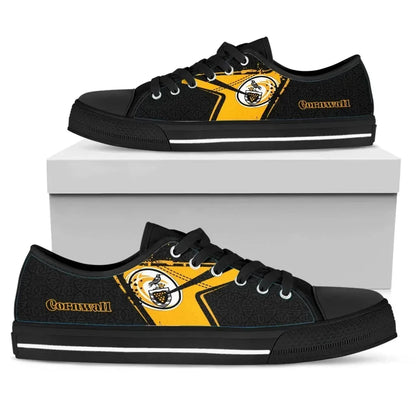 Cornwall Rugby Low Top Shoes Cornish Rugby