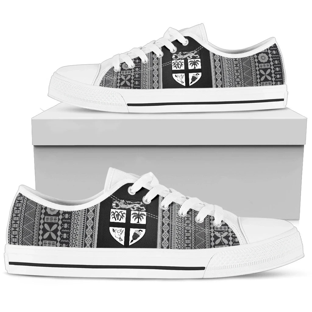Fiji Coat Of Arms Low Top Shoes