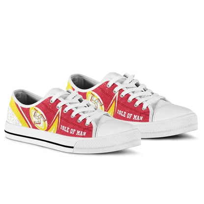 Isle Of Man Rugby Low Top Shoes Celtic Manx Rugby Ball