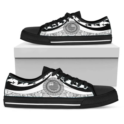 Celticone Low Top Shoes Brittany White Style