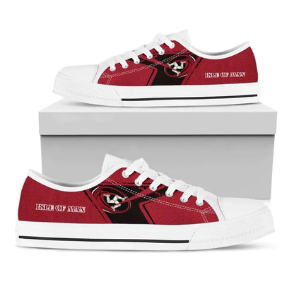 Isle Of Man Rugby Low Top Shoes Isle Of Man Rugby
