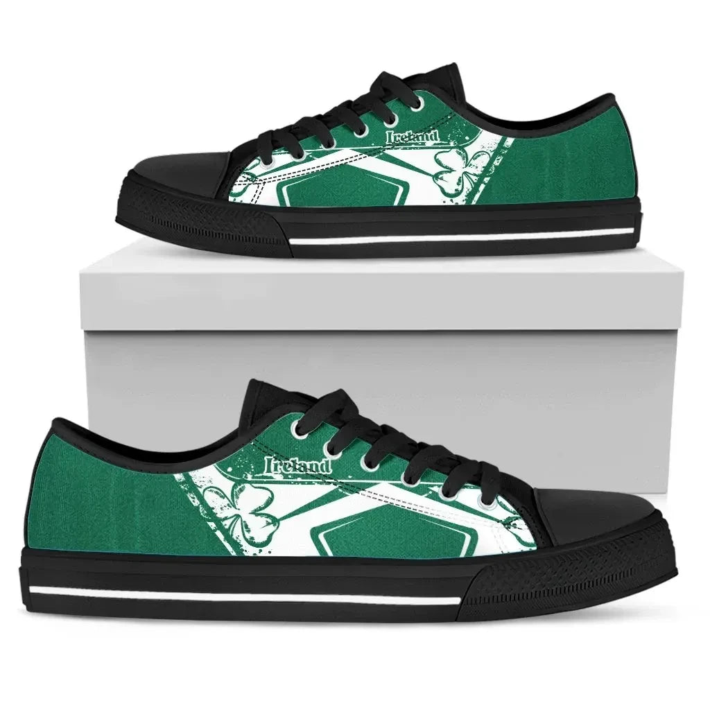 Ireland Low Top Shoes Celtic Shamrock
