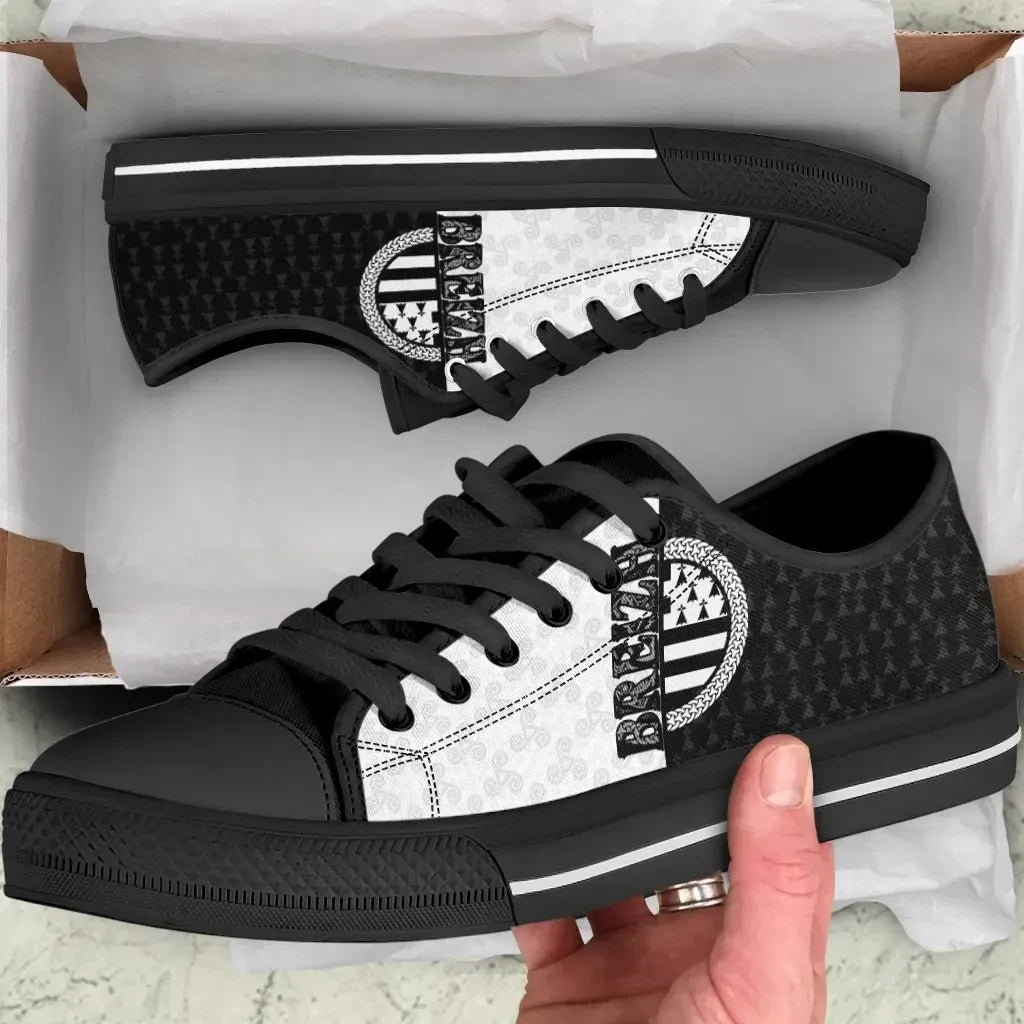 Brittany Celtic Low Top Shoe Breizh Pride