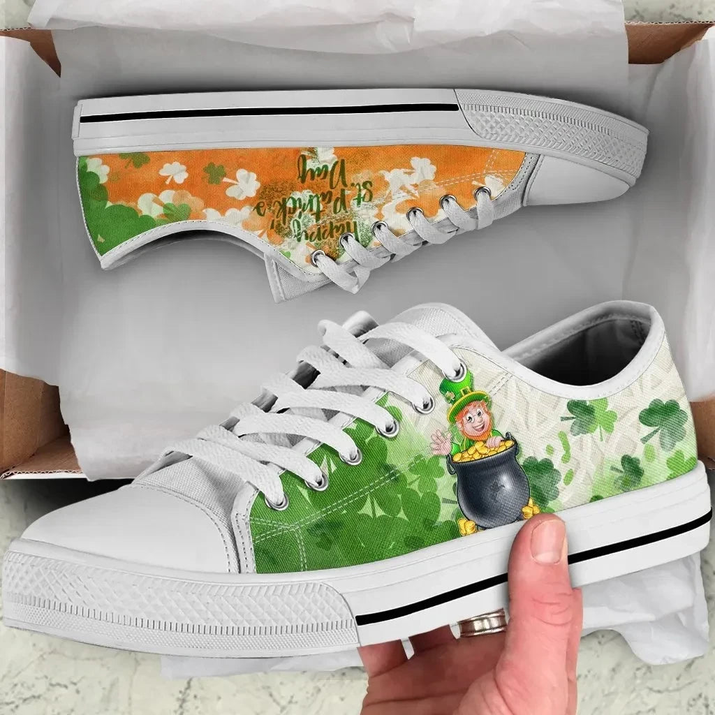 Ireland Celtic Low Top Shoes Happy Saint Patrick������� Day