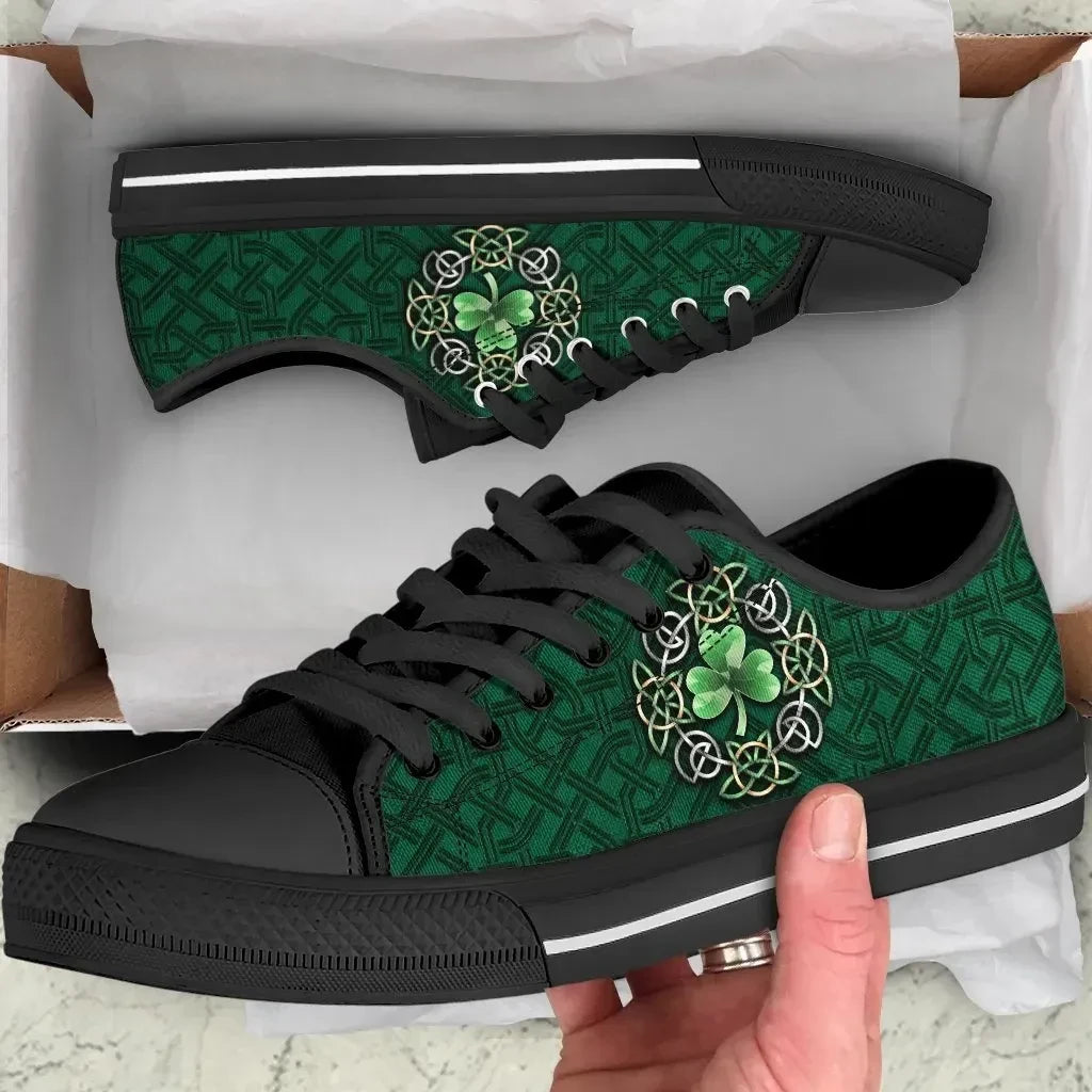 Celtic Low Top Shoe Ireland Celtic Shamrock