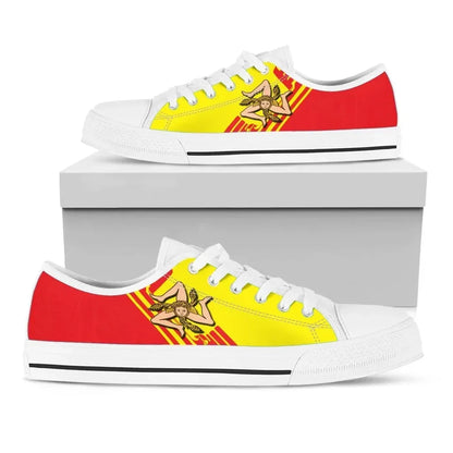 Sicily Low Top Shoes Sicily Trinacria