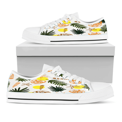 Shoes Summer Pattern Sea Snail Low Top Shoes