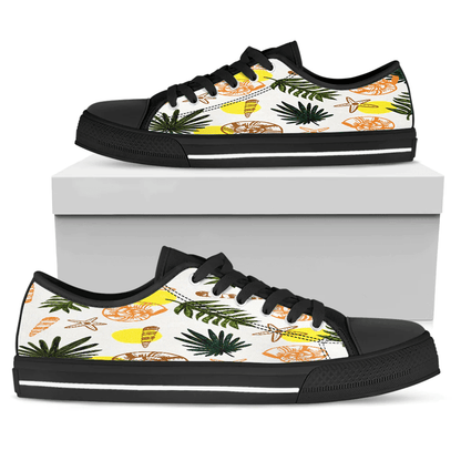 Shoes Summer Pattern Sea Snail Low Top Shoes