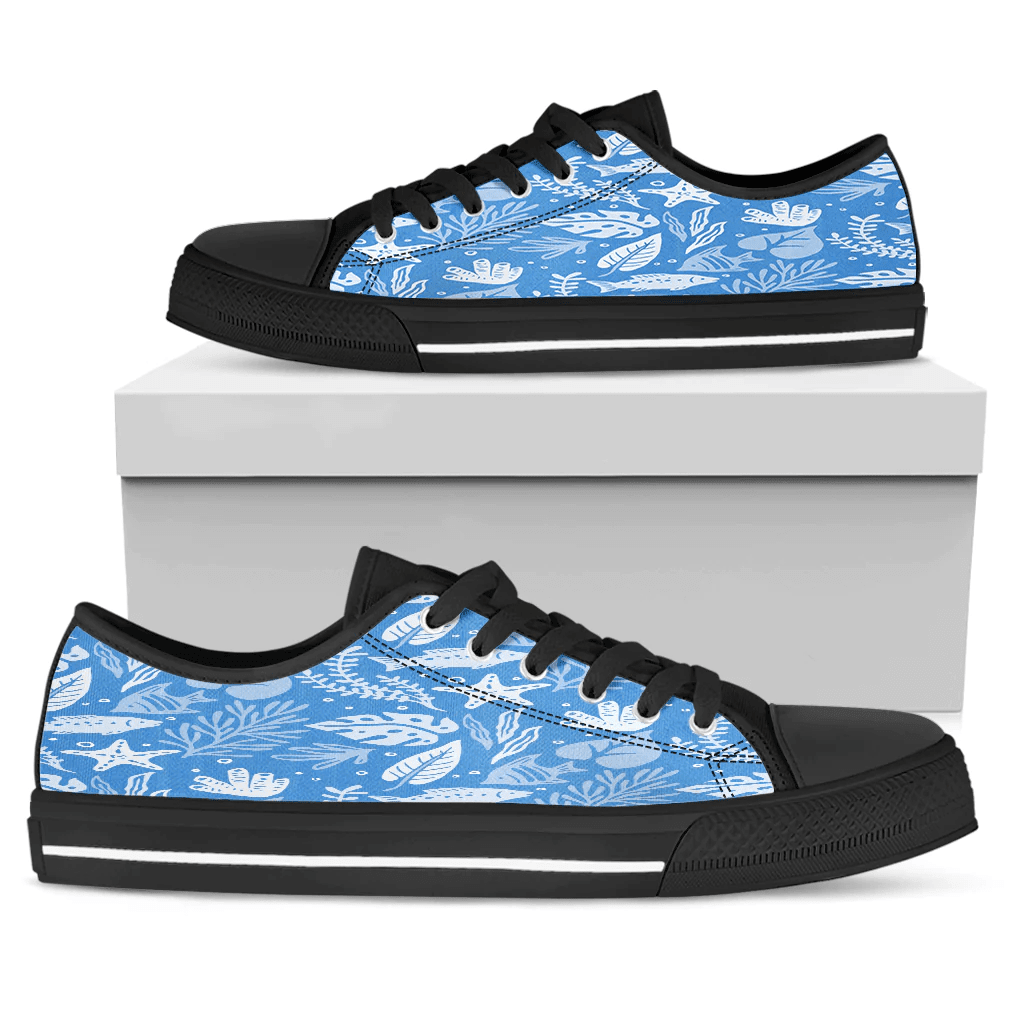 Shoes Summer Pattern Marine Ecosystem 2 Low Top Shoes