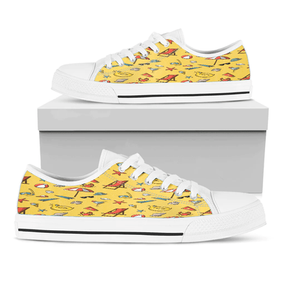 Shoes Summer Pattern Children'S Drawings Low Top Shoes