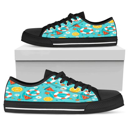 Shoes Summer Pattern Fresh Cool Low Top Shoes