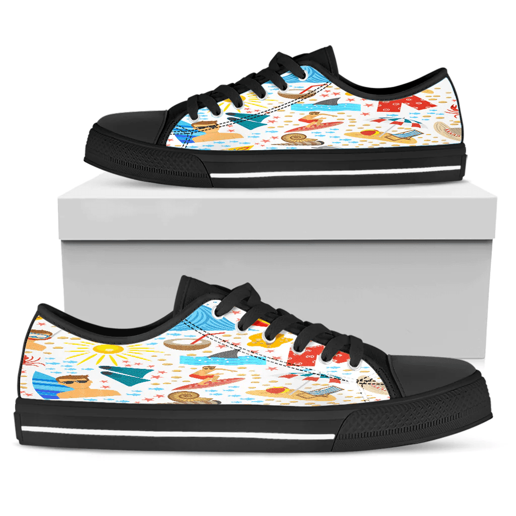 Shoes Summer Pattern Leisure Activities Low Top Shoes