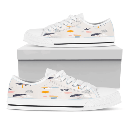 Shoes Summer Pattern Child'S Painting Pleasant Color Low Top Shoes