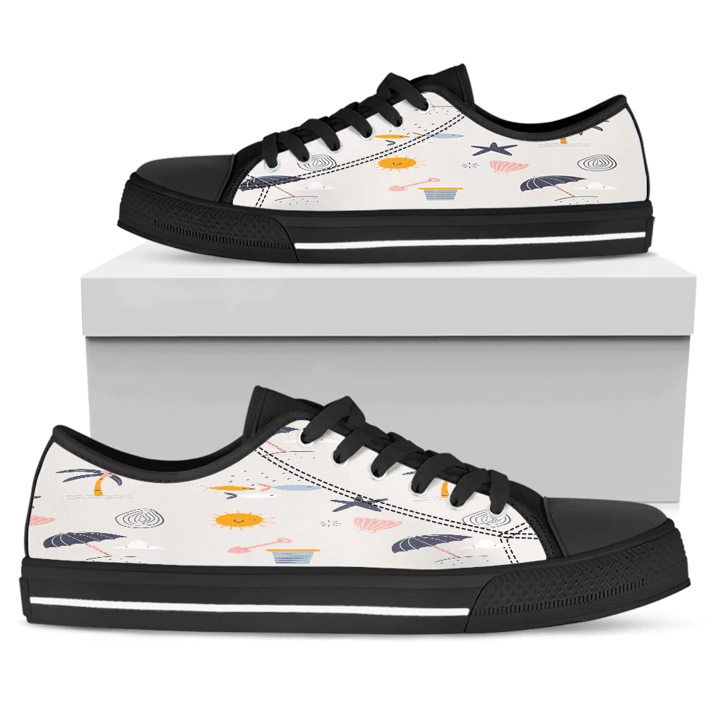 Shoes Summer Pattern Child'S Painting Pleasant Color Low Top Shoes