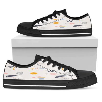 Shoes Summer Pattern Child'S Painting Pleasant Color Low Top Shoes