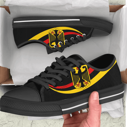 Shoes Germany Coat Of Arms And Flag Low Top Shoes
