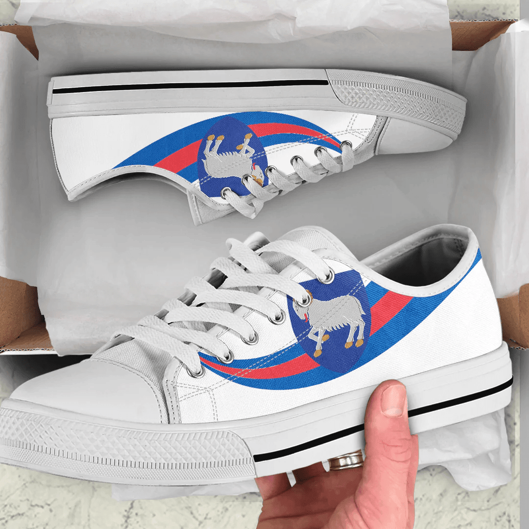 Shoes Faroe Islands Coat Of Arms And Flag Low Top Shoes