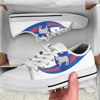 Shoes Faroe Islands Coat Of Arms And Flag Low Top Shoes