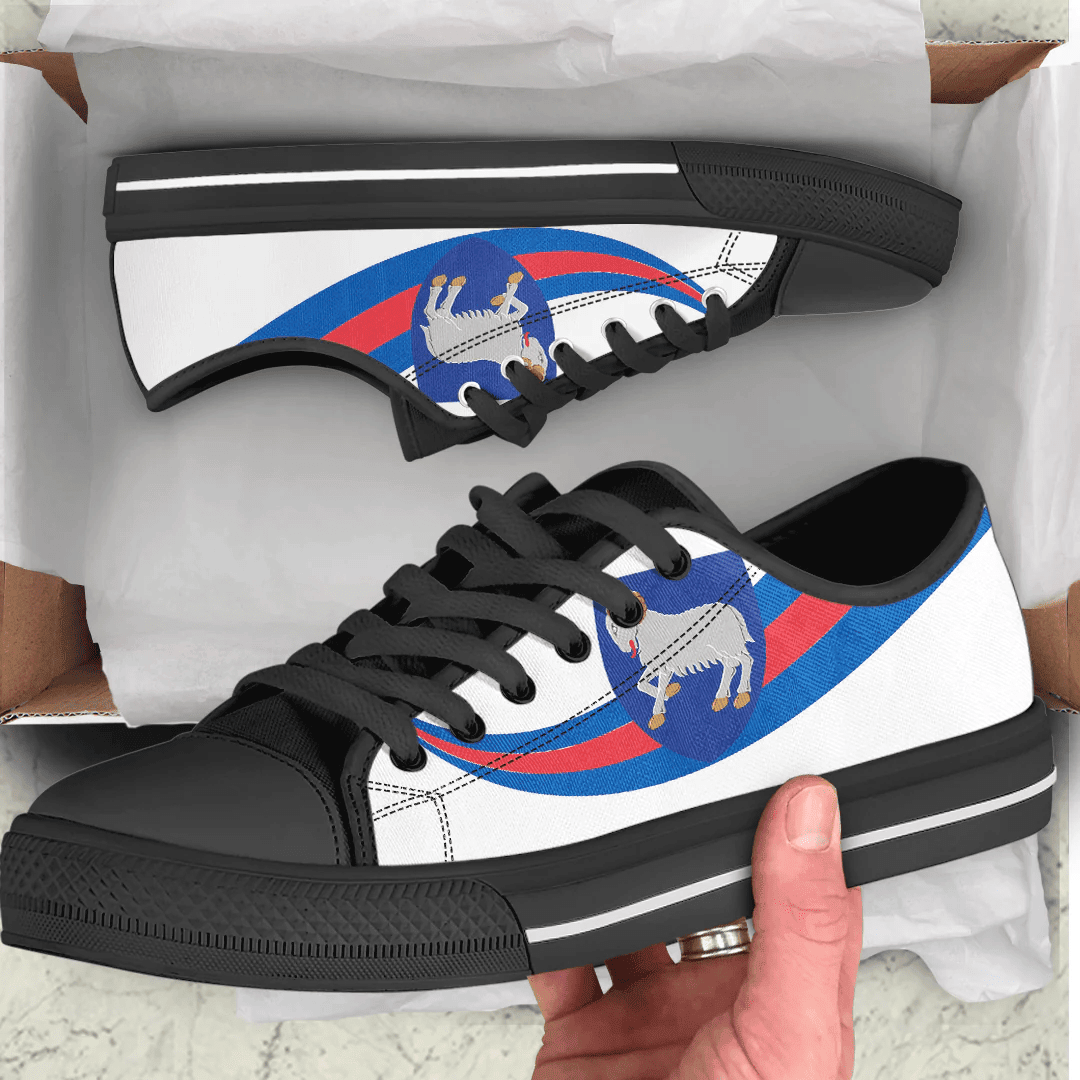 Shoes Faroe Islands Coat Of Arms And Flag Low Top Shoes