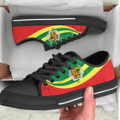 Shoes Senegal Coat Of Arms And Flag Low Top Shoes