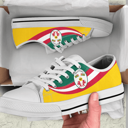 Shoes Togo Coat Of Arms And Flag Low Top Shoes