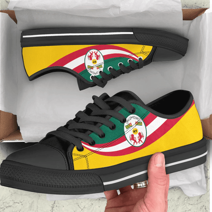 Shoes Togo Coat Of Arms And Flag Low Top Shoes