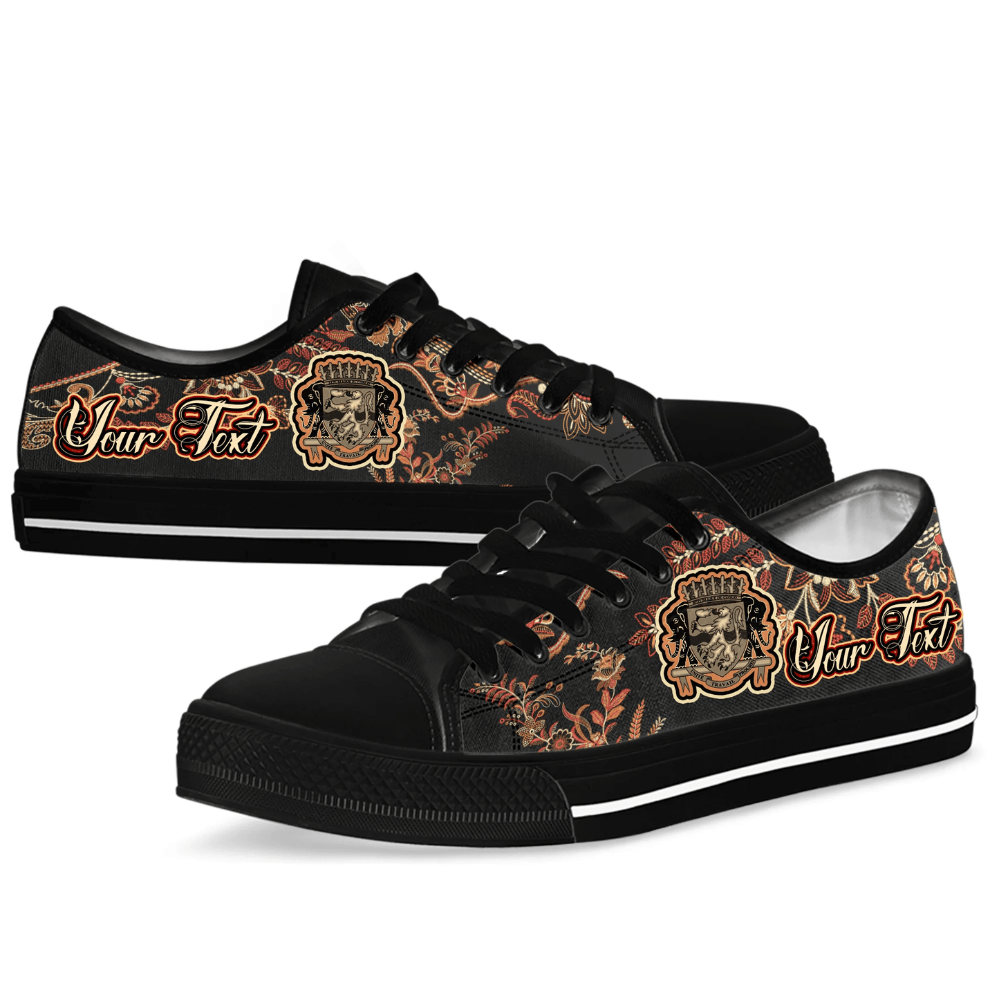 Africa Shoes Republic Of The Congo Low Top Shoes Traditional African Dashiki